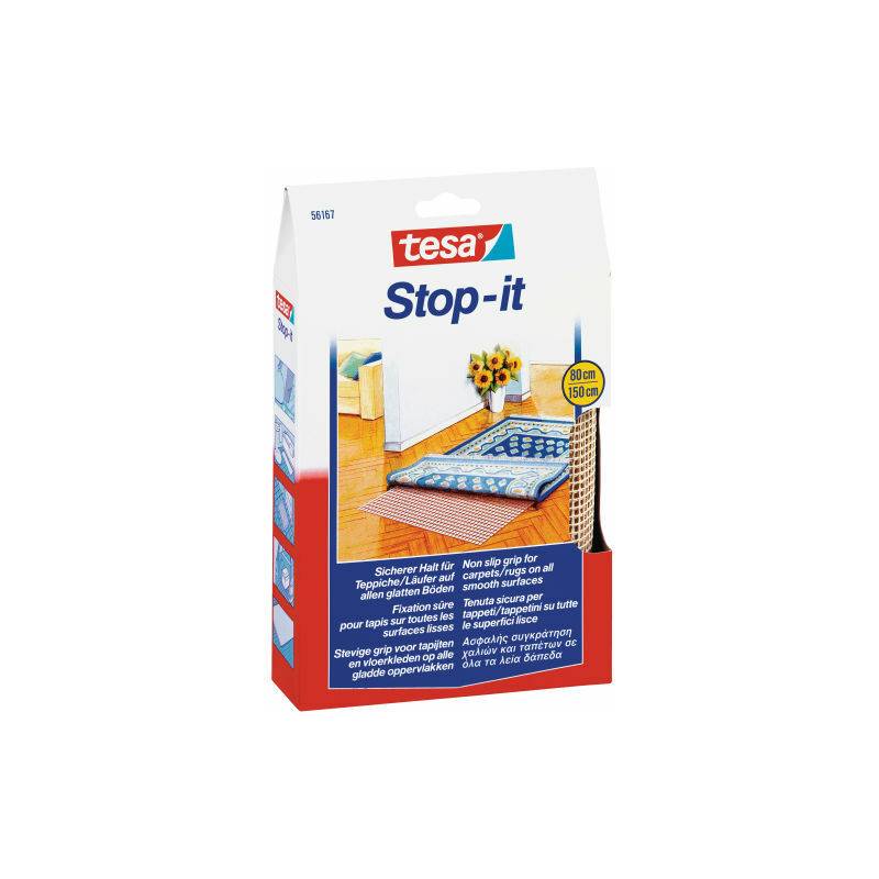 tesa Stop-it Anti-Rutschmatte, 800 mm x 1,5 m, beige