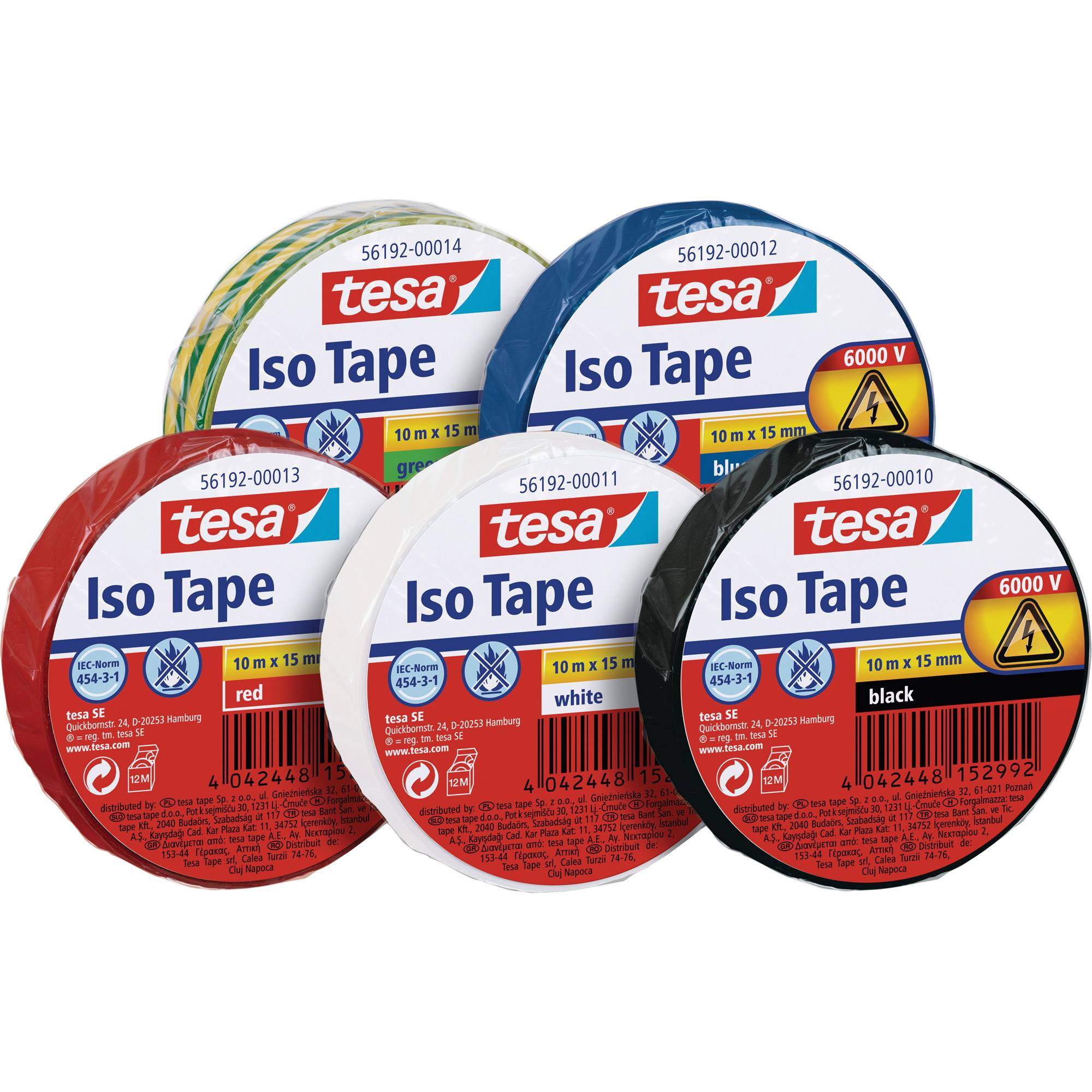 TESA 56192-00011-01, Weiß, 15 mm