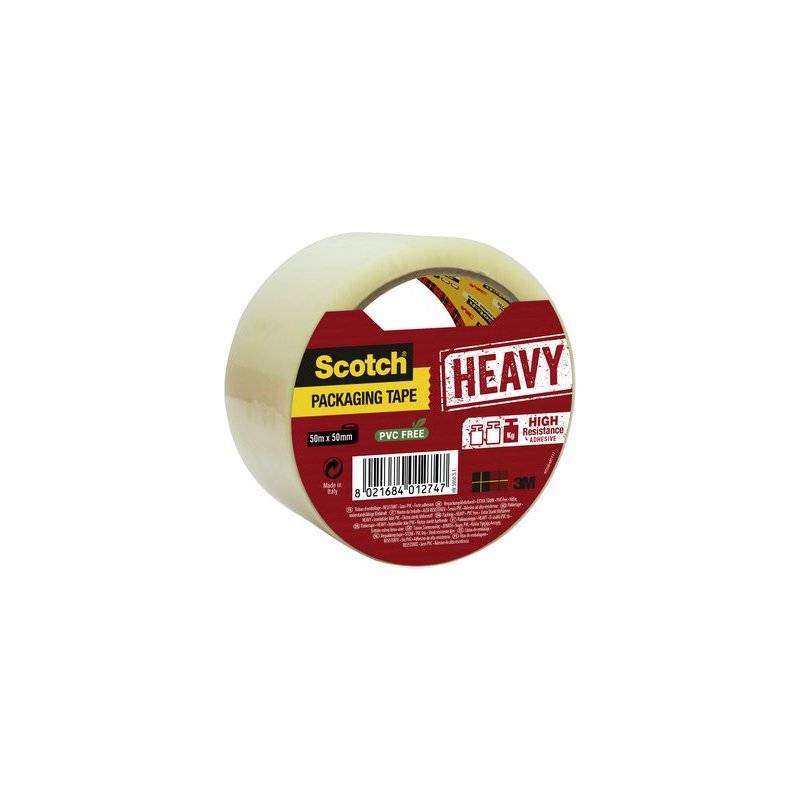 3M Scotch Verpackungsklebeband SECURE SEAL, 50 mm x 50 m,