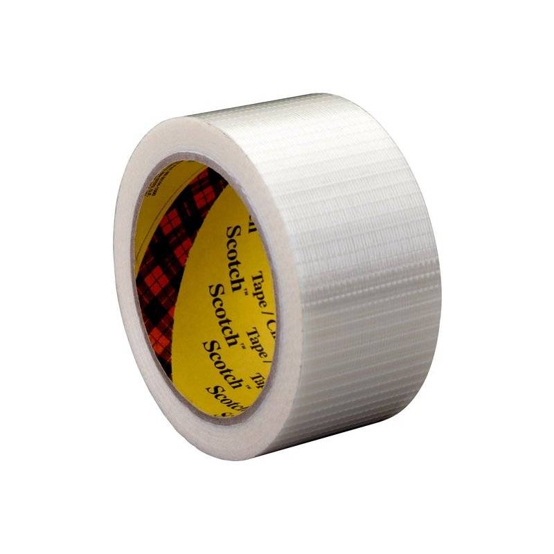 Scotch Filamentklebeband 8959, transparent, 50 mm x 50 m