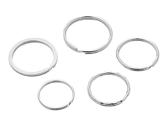 WEDO - Schlüsselring - 25 mm Durchmesser, 35 mm Durchmesser, 30 mm Durchmesser