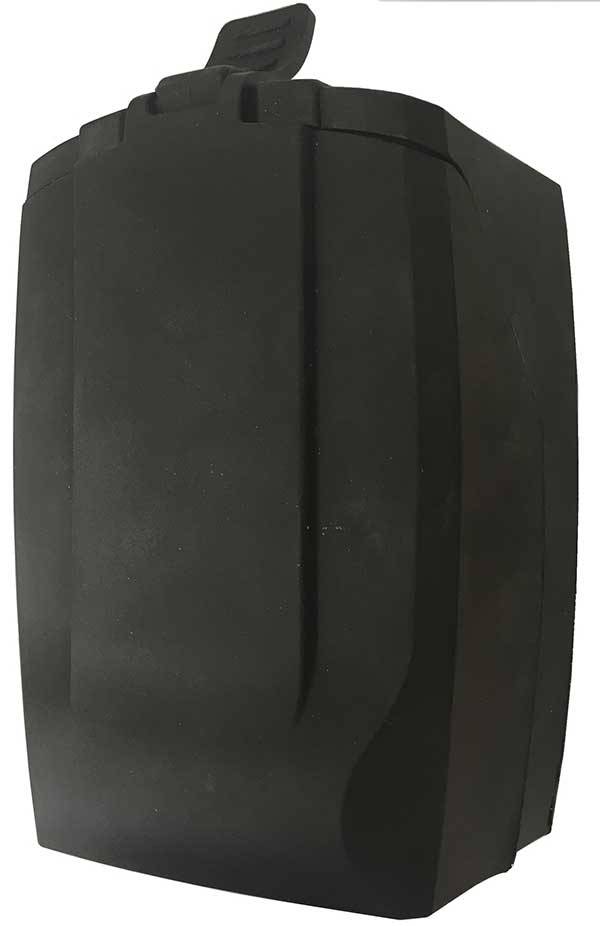 Phoenix KS0003C, Metall, Schwarz, Silber, 1 Haken, Zahlenschloss, 95 x 70 x 140 mm, 62 x 30 x 98 mm