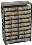 Allit Kleinteilemagazin VarioPlus Basic 54, 33 Fächer Kunststoffgehäuse, Außenmaße: (B)305 x (T)170 x (H)435 mm,