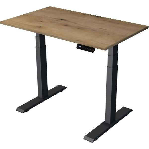 Steh-/Sitztisch Move 2 elektrisch Fuß anthrazit 100x60x63-127cm eiche