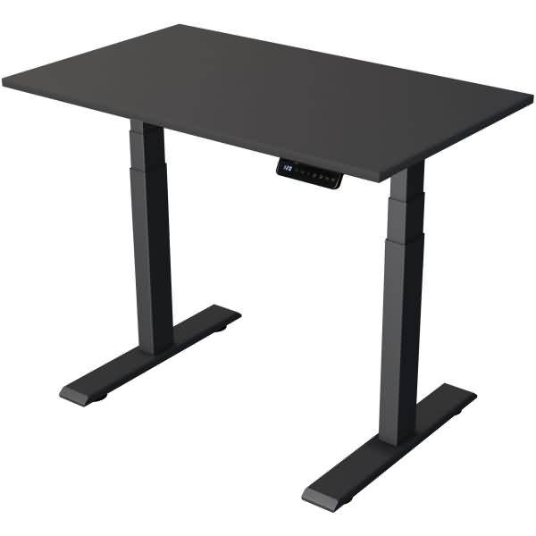Steh-/Sitztisch Move 2 elektrisch Fuß anthrazit 100x60x63-127cm anthrazit