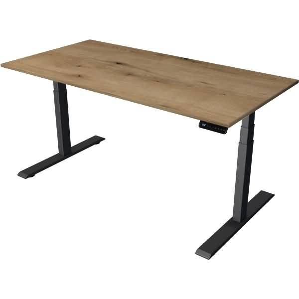 Steh-/Sitztisch Move 2 elektrisch Fuß anthrazit 160x80x63-127cm eiche