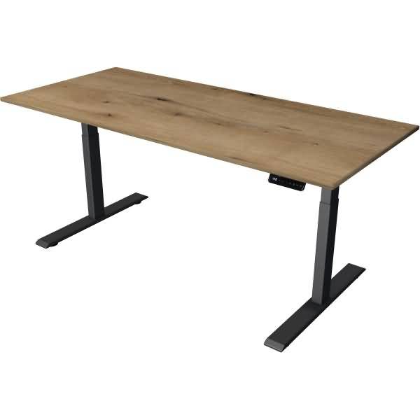 Steh-/Sitztisch Move 2 elektrisch Fuß anthrazit 180x80x63-127cm eiche