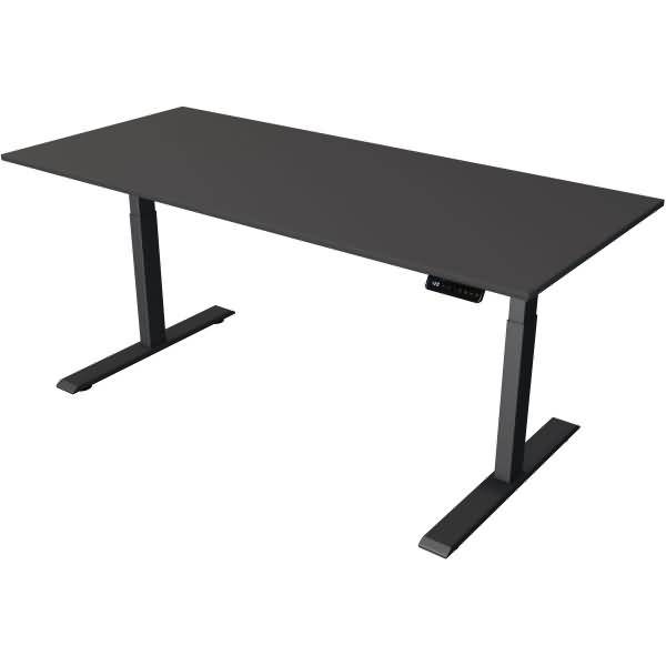 Steh-/Sitztisch Move 2 elektrisch Fuß anthrazit 180x80x63-127cm anthrazit