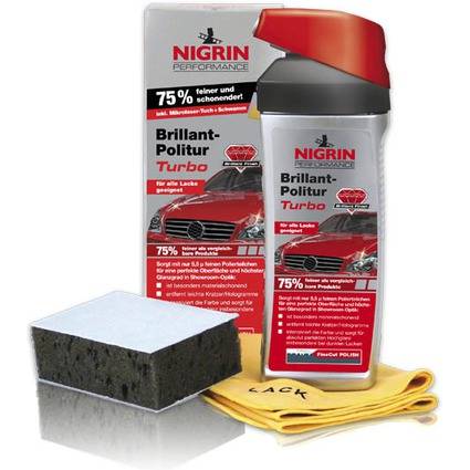 NIGRIN Performance Brillant-Politur Turbo, 500 ml