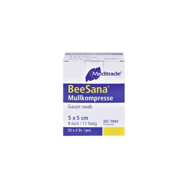 Mullkompresse 5x5cm VE=2x25 Stück