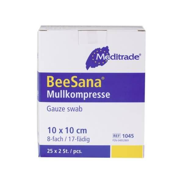 Mullkompresse 10x10cm VE=2x25 Stück