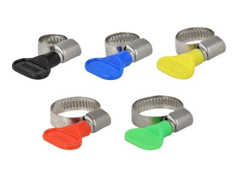 Delock - Schlauchschellen-Set - 10 Stücke