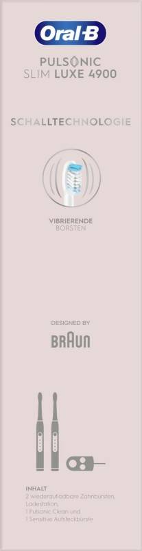 Procter&Gamble Braun Oral-B Zahnbürste+2.Zahnb. PulsonicSlimLu4900sw