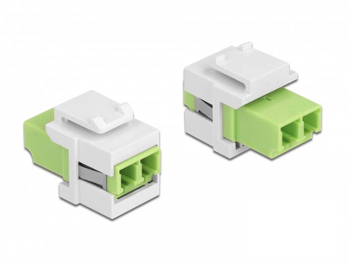 Delock - Netzwerkkoppler - LC Multi-Mode (W)