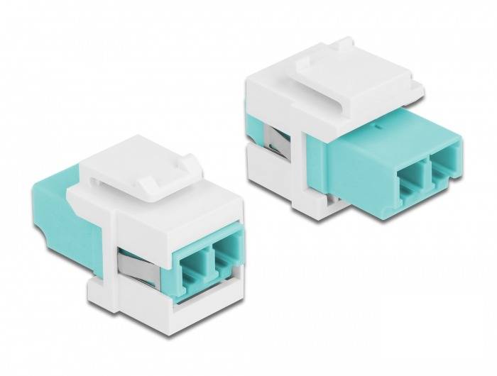 Delock - Netzwerkkoppler - LC Multi-Mode (W)