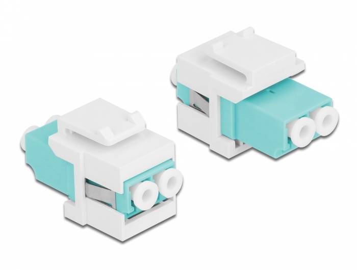 Delock - Netzwerkkoppler - LC Multi-Mode (W)