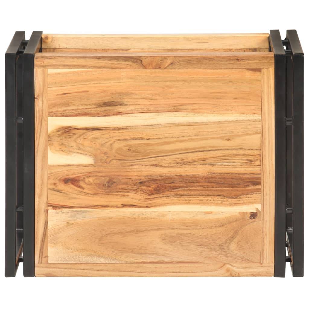 vidaXL Beistelltisch 40x30x40 cm Akazie Massivholz