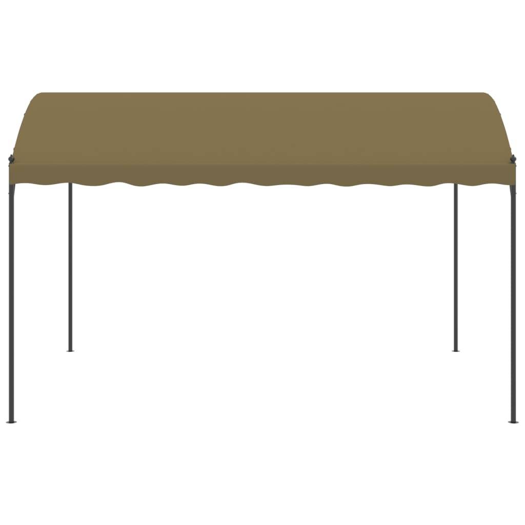 vidaXL Pavillon 4x3x2,6 m Taupe 180 g/m²