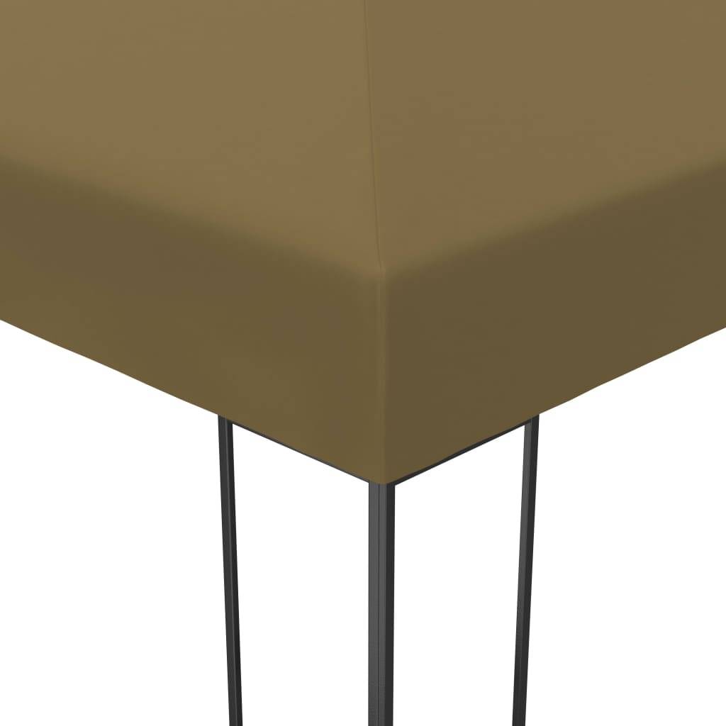vidaXL Pavillon 3x4 m Taupe 180 g/m²