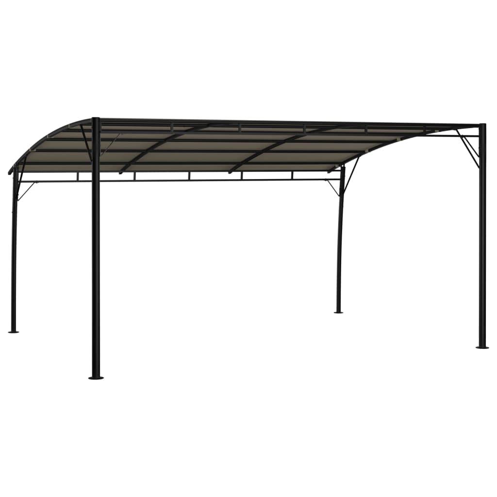 vidaXL Garten-Sonnenschutz 4x3x2,55 m Taupe