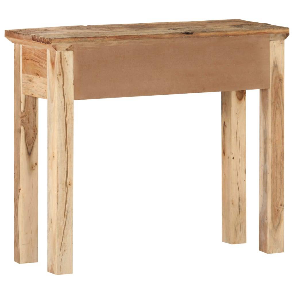 vidaXL Konsolentisch 90,5x30x75 cm Akazie und Recyceltes Massivholz