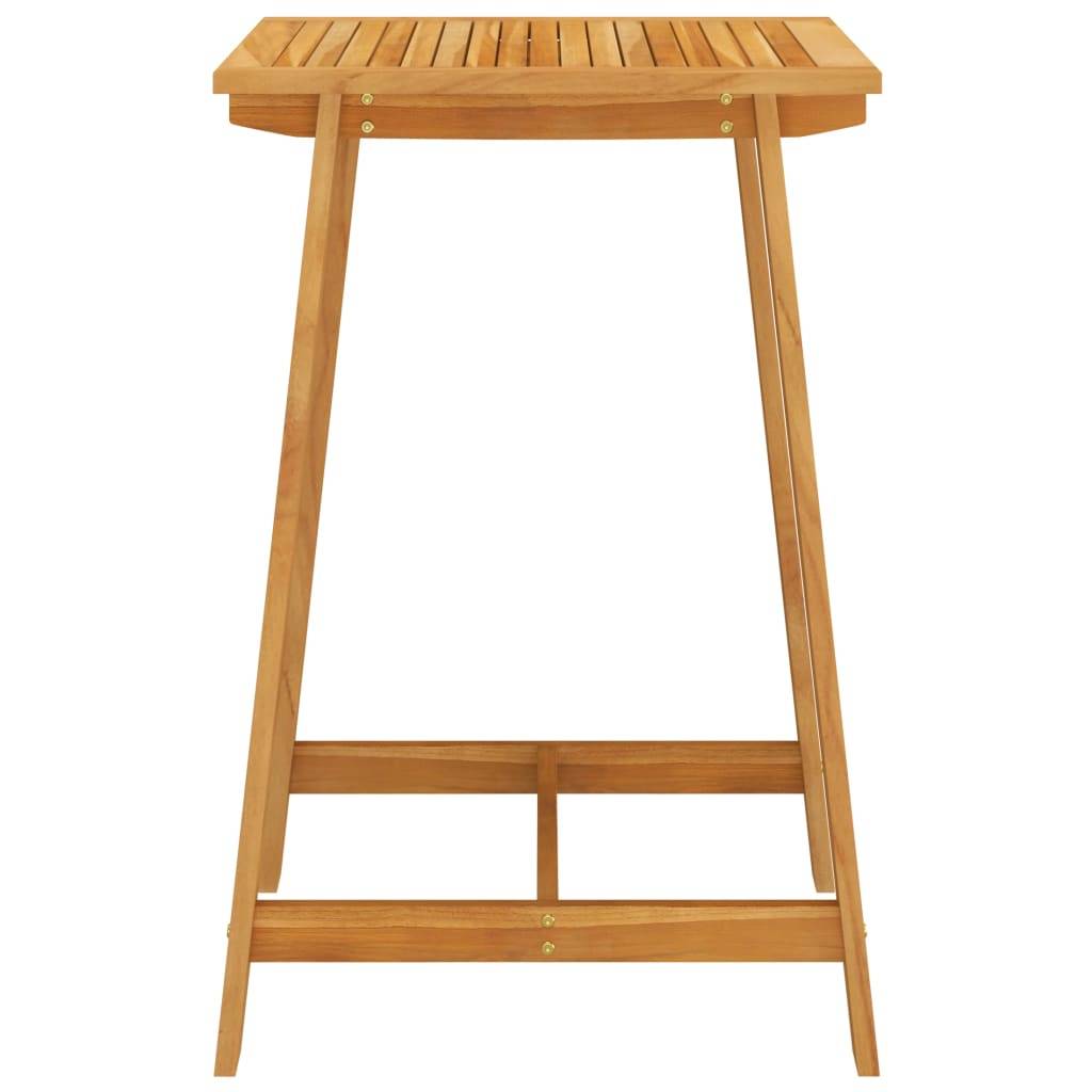 vidaXL Garten-Stehtisch 70x70x104 cm Akazie Massivholz