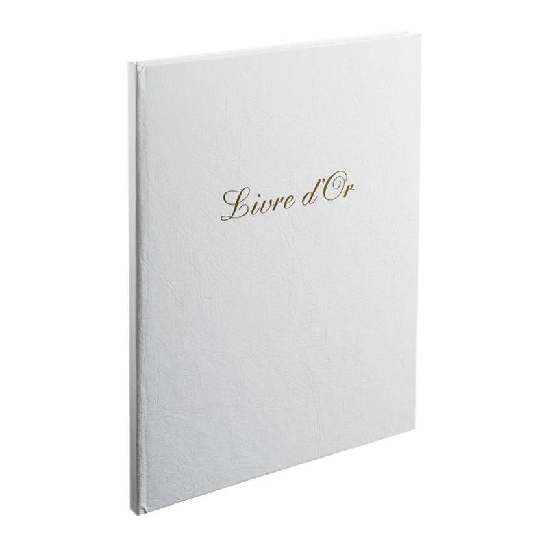 EXACOMPTA Gästebuch "Livre d'Or", 270 x 220 mm, weiß