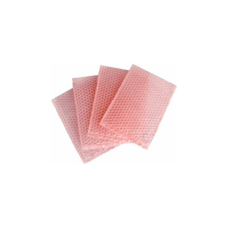 TAP Luftpolsterbeutel, 120 x 160 mm, antistatisch, rosa