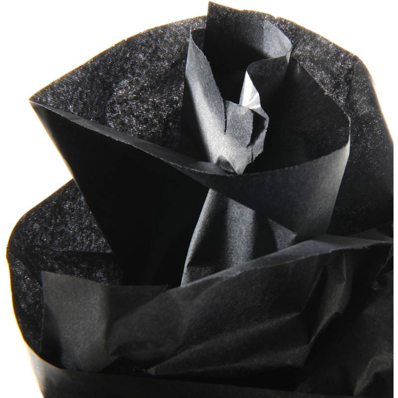 CANSON Seidenpapier, schwarz, Maße: 0,5 x 5,0 m, 20 g/qm