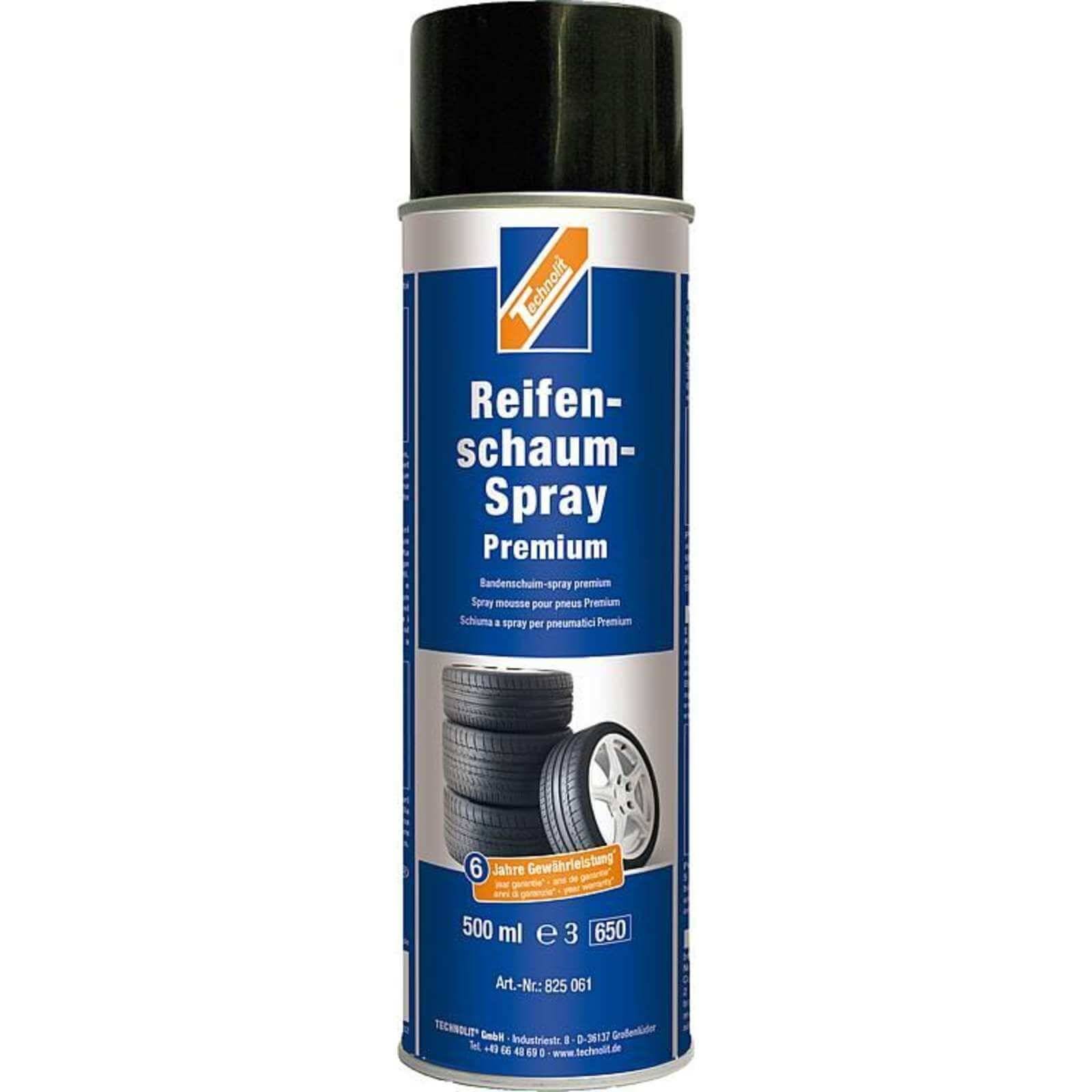 TECHNOLIT Reifenschaum-Spray Premium 500 ml