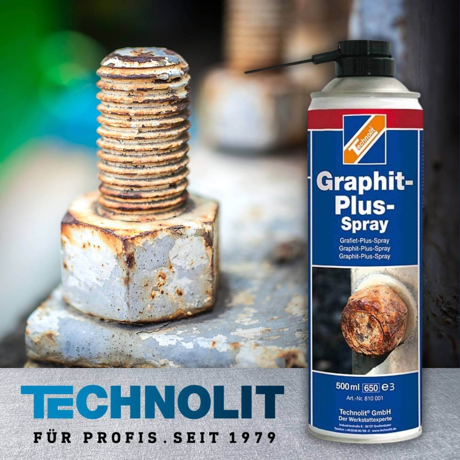 TECHNOLIT Graphit-Plus-Spray 500 ml