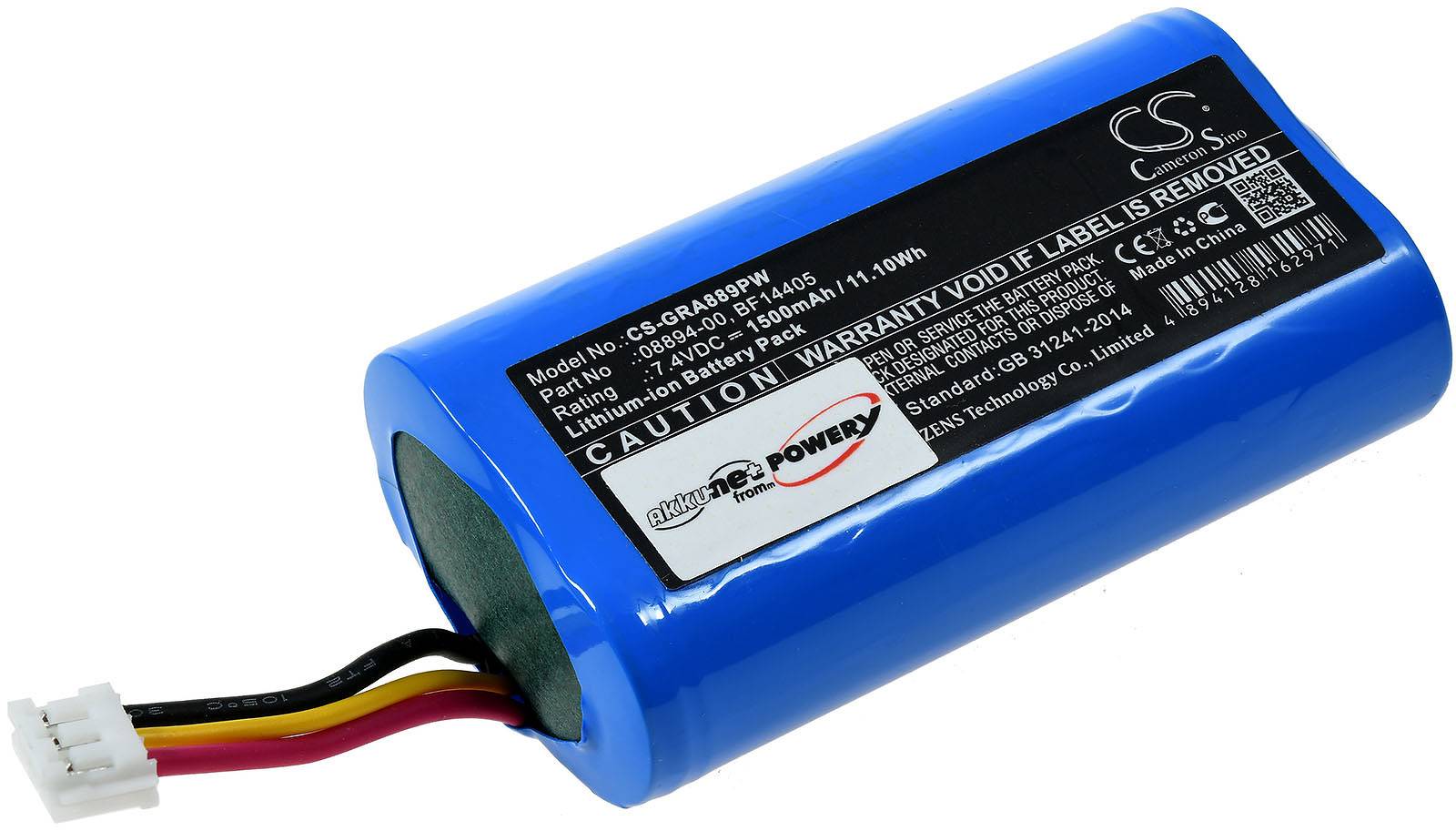 Powery Akku für Akku-Strauchschere Gardena ComfortCut 8893, 7,4V, Li-Ion