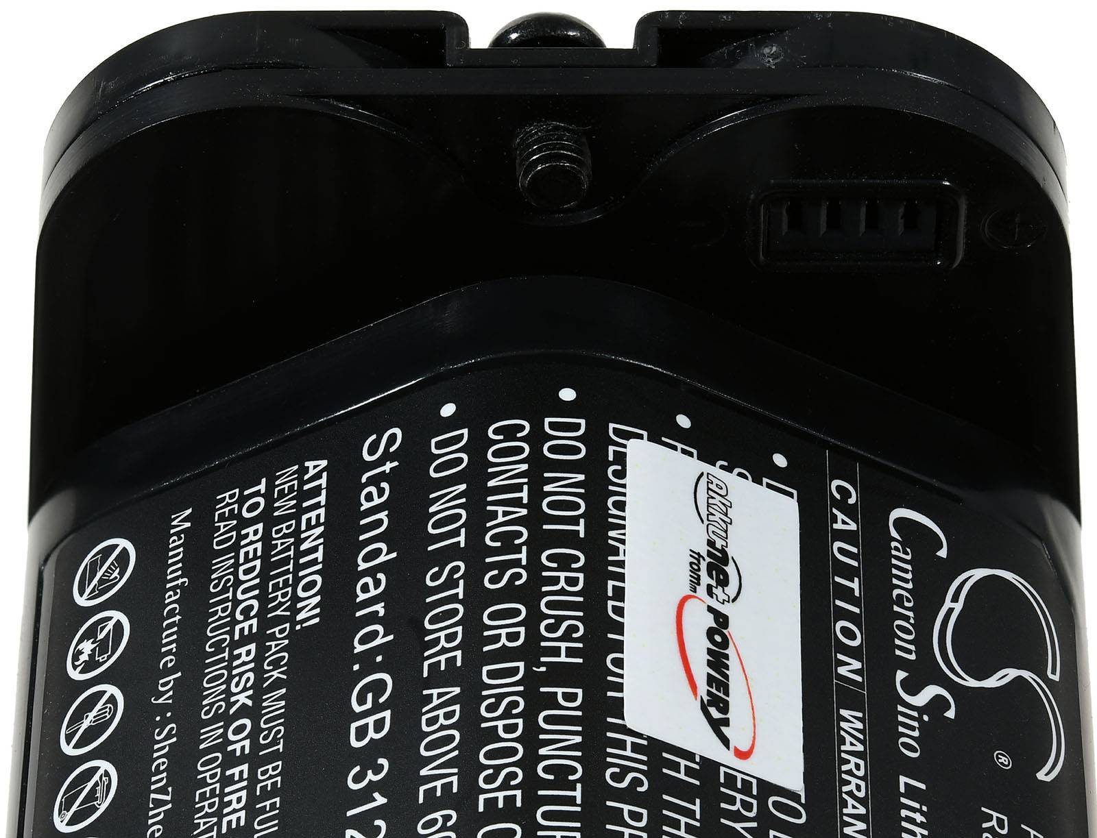 Powery Akku für Wischroboter iRobot Braava Jet M6, 10,8V, Li-Ion