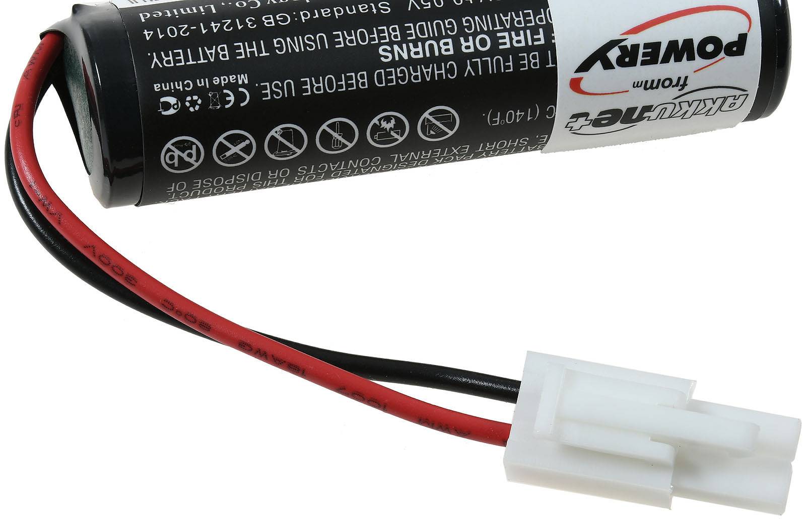 Powery Akku kompatibel mit Vileda Typ 8654396211, 3,7V, Li-Ion