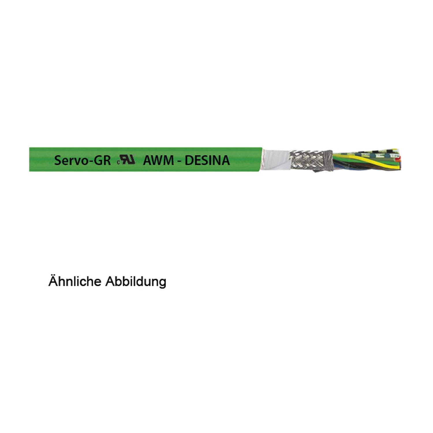 LAPP Servo-GR CP 10x0,14mm²+2x0,5mm² Außendurchmesser 7,7mm Nennspannung 30V - 1 Meter