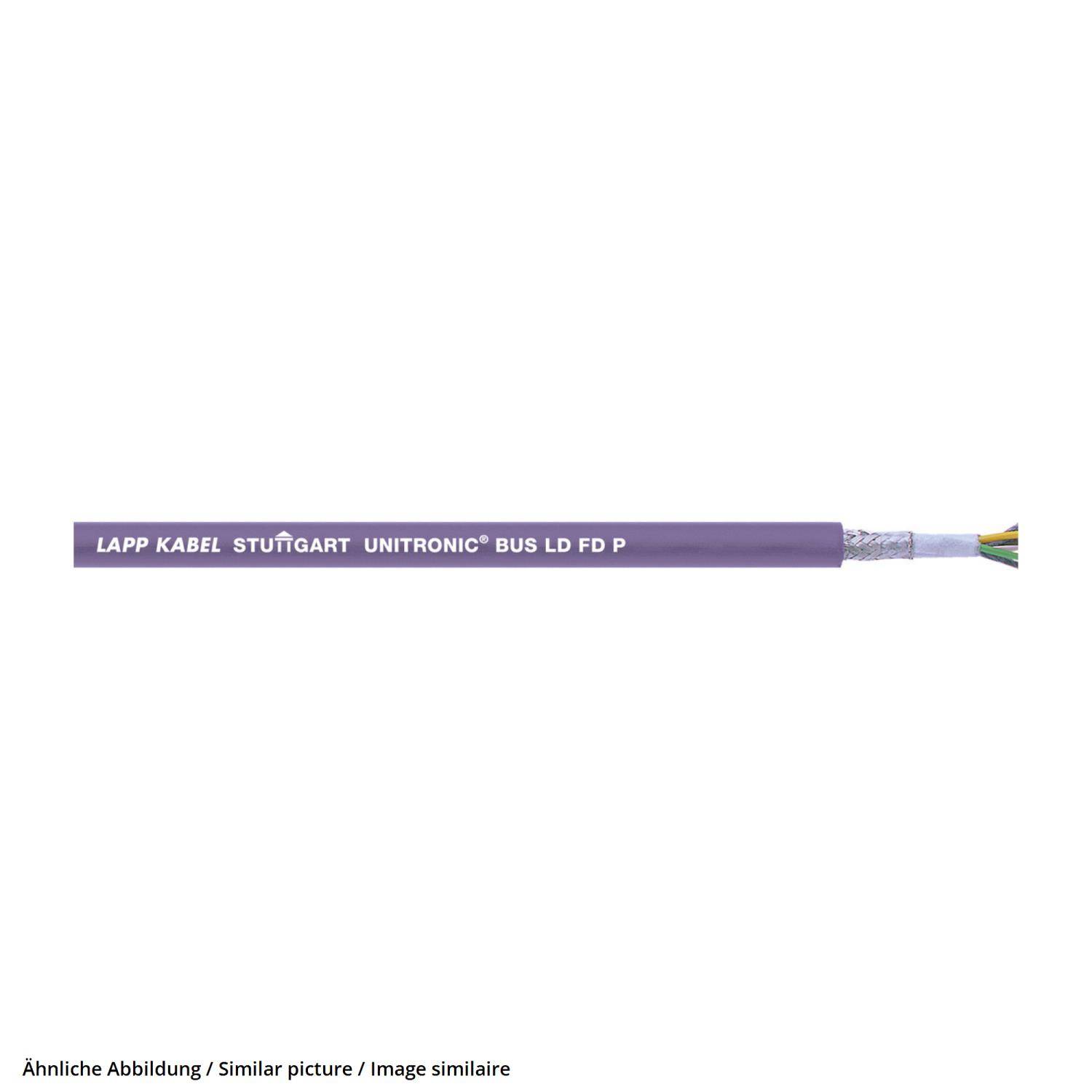 LAPP UNITRONIC BUS LD FD P 2X2X0,25 - 100 Meter