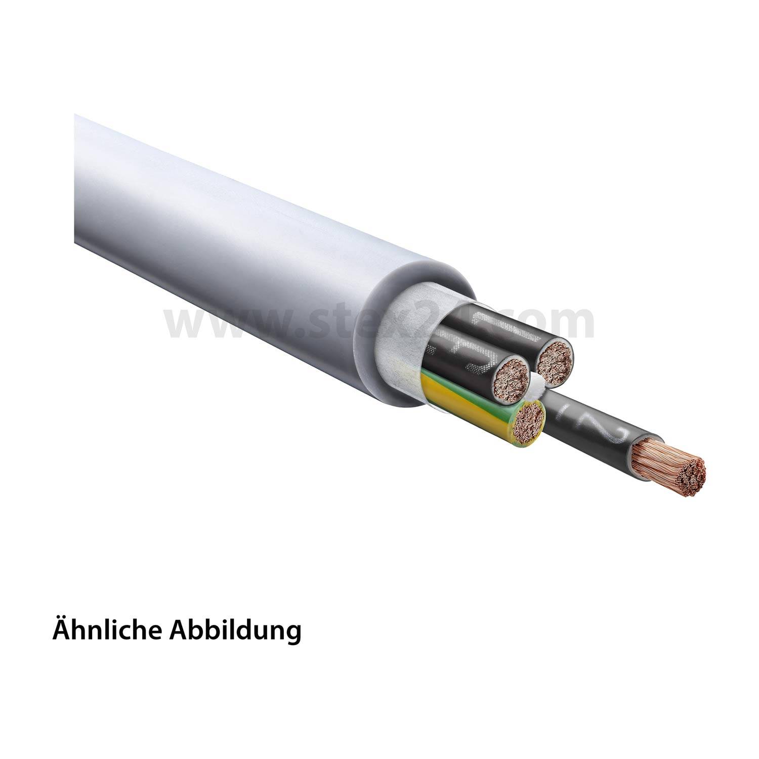 LAPP Stexoschlepp Steuerleitung CY 4G0,5mm² AD 8,1mm Nennspannung Uo/U 300V/500V - 1 Meter