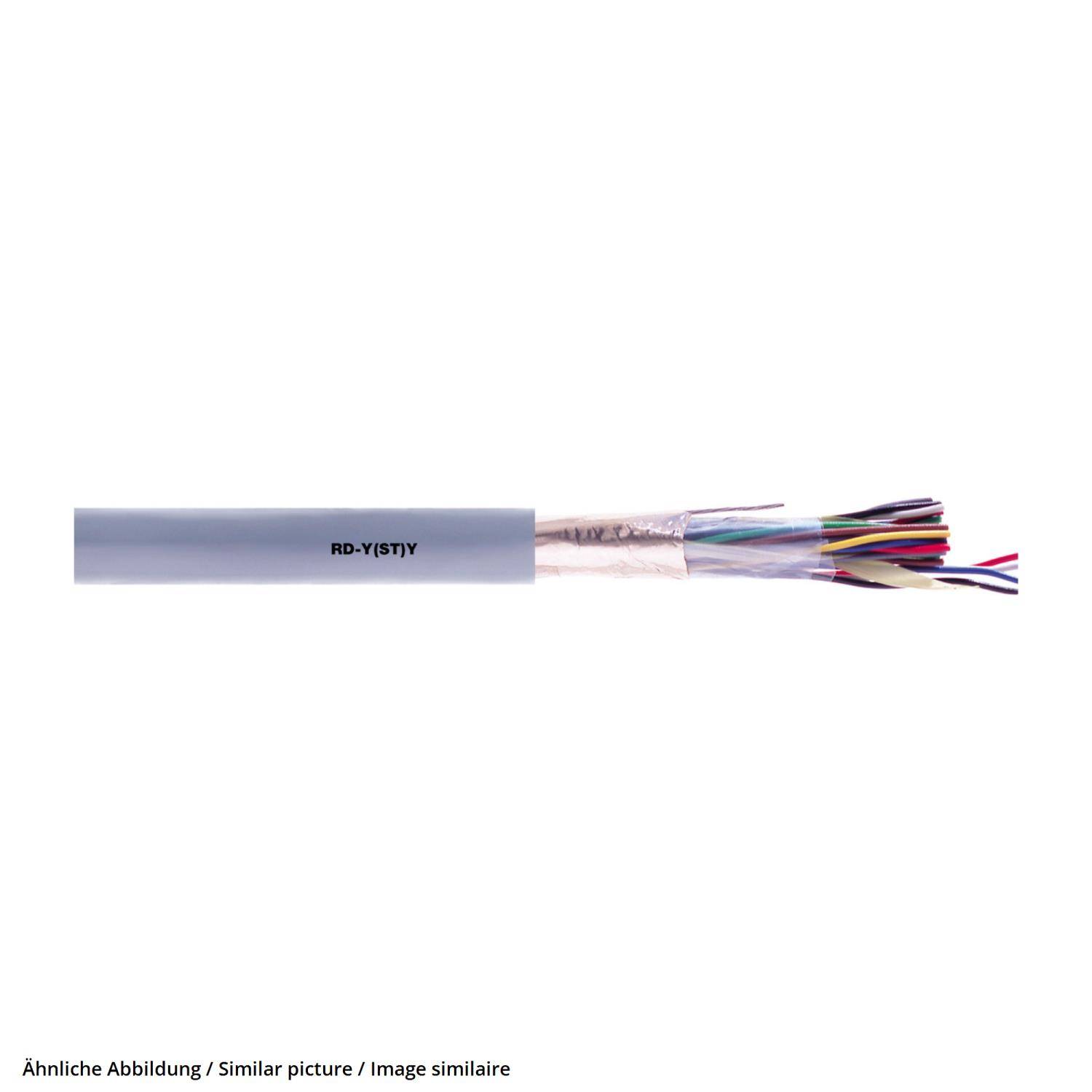 LAPP RD-Y(ST)Y 2x2x0,5 GY - 100 Meter