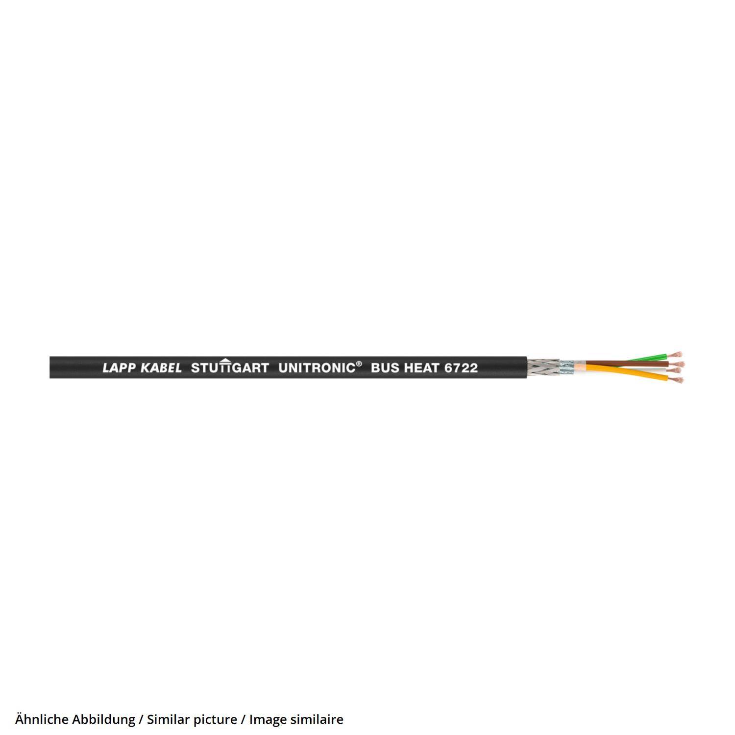 LAPP UNITRONIC BUS HEAT 6722 1x4x0,5 - 100 Meter