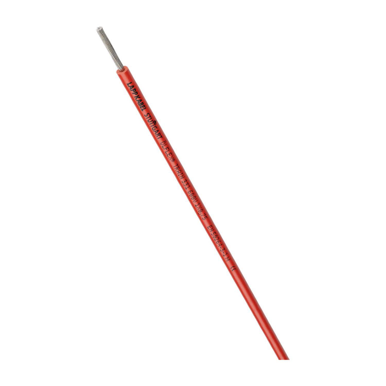 LAPP ÖLFLEX TRAIN 331 600V 1X1,5 BK - 100 Meter