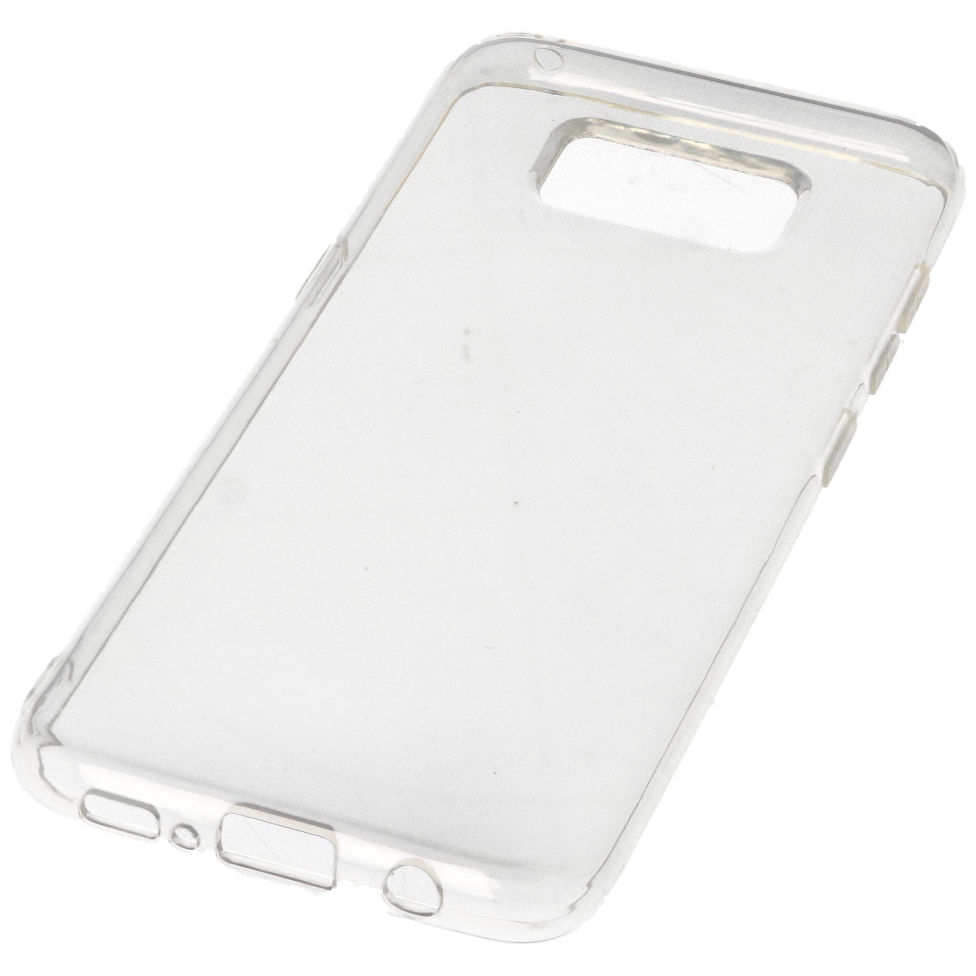 Hülle passend für Samsung Galaxy S8 - transparente Schutzhülle, Anti-Gelb Luftkissen Fallschutz Silikon Handyhülle robus