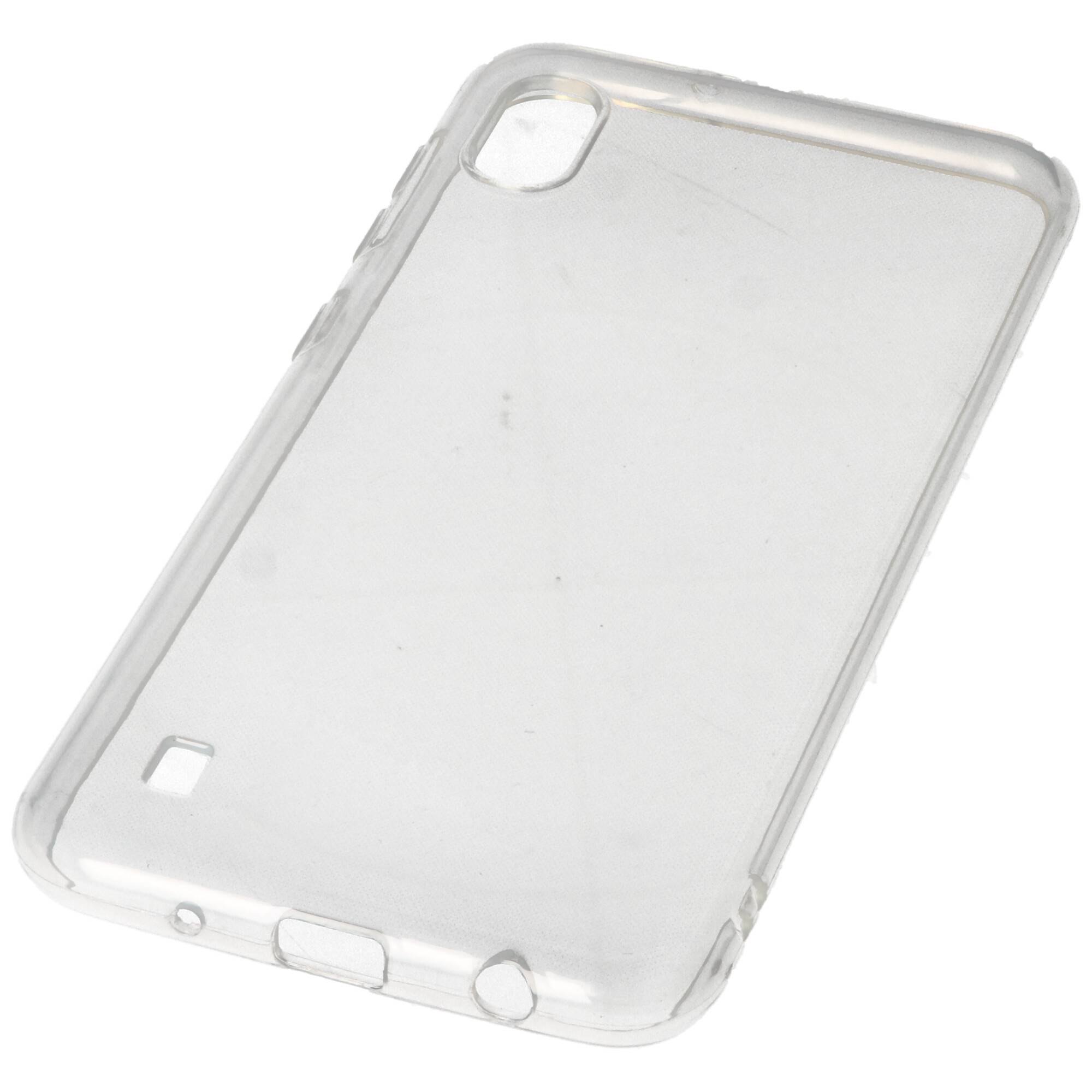 Hülle passend für Samsung Galaxy A10 - transparente Schutzhülle, Anti-Gelb Luftkissen Fallschutz Silikon Handyhülle robu