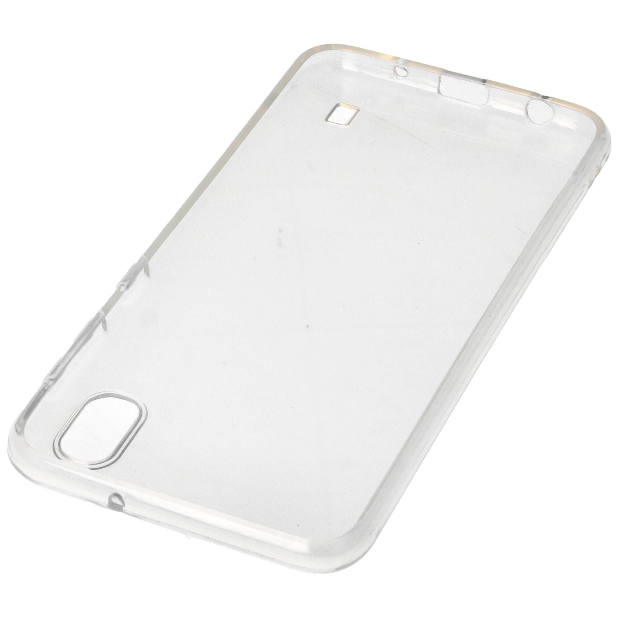 Hülle passend für Samsung Galaxy A10 - transparente Schutzhülle, Anti-Gelb Luftkissen Fallschutz Silikon Handyhülle robu