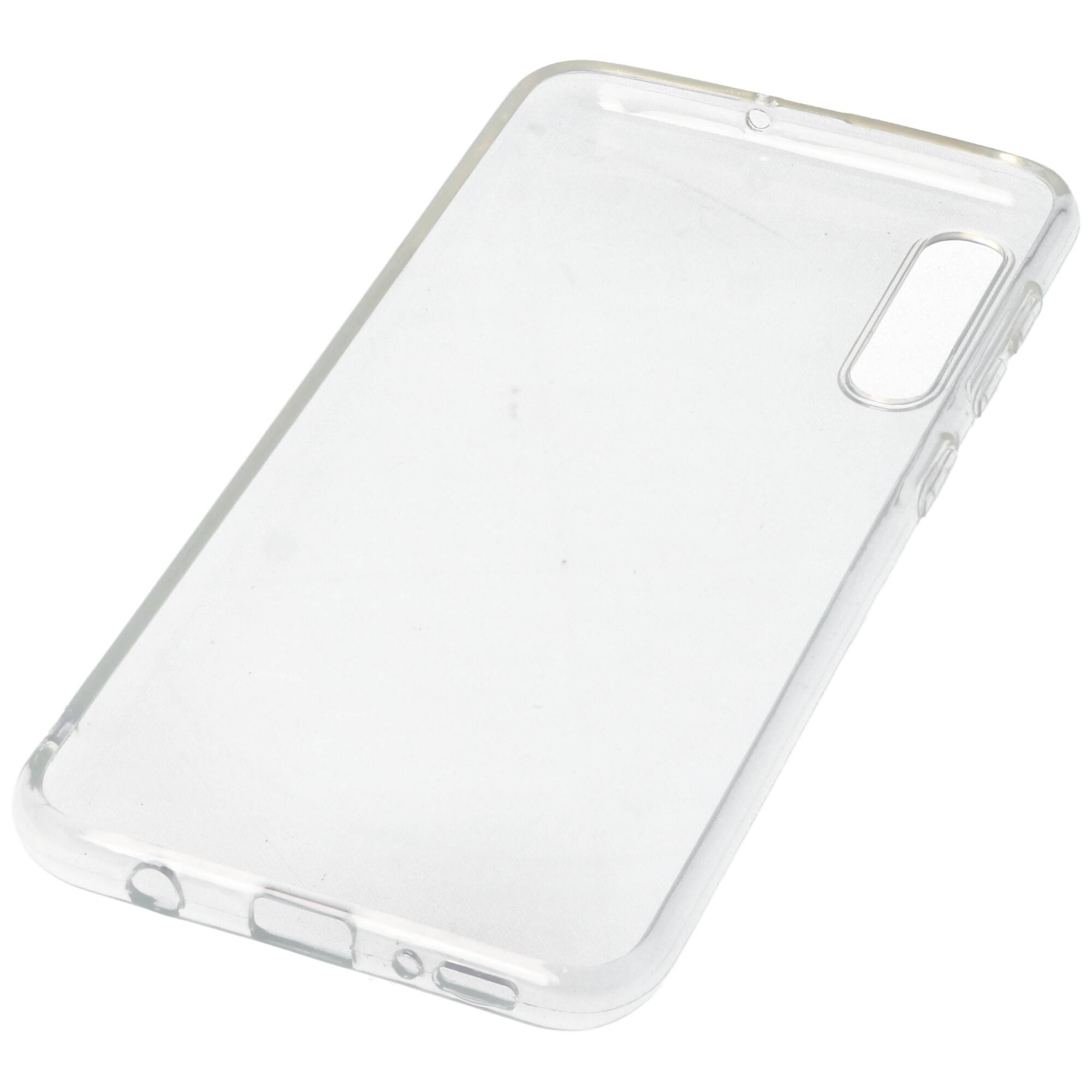 Hülle passend für Samsung Galaxy A50 / A50 S / A30 S / A505 - transparente Schutzhülle, Anti-Gelb Luftkissen Fallschutz