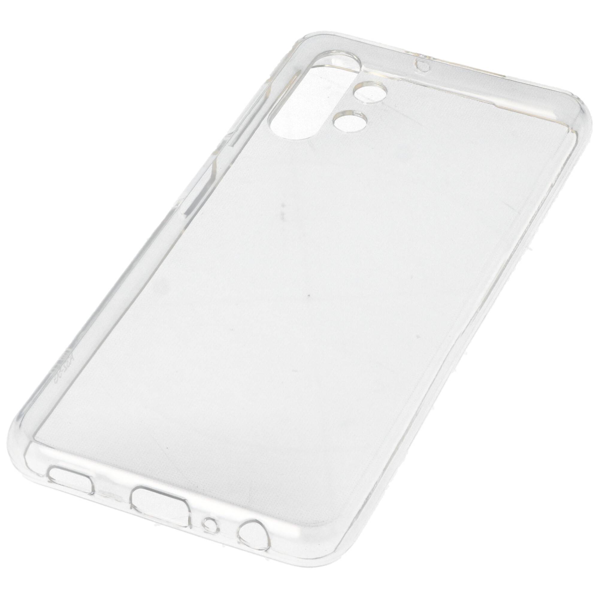 Hülle passend für Samsung Galaxy A32 - transparente Schutzhülle, Anti-Gelb Luftkissen Fallschutz Silikon Handyhülle robu