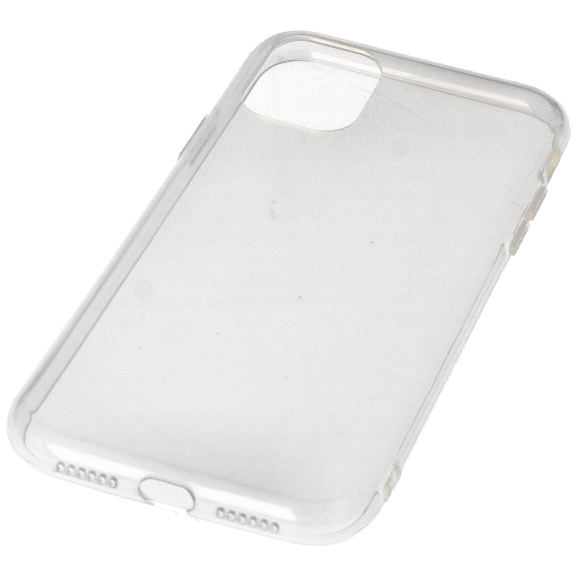 Hülle passend für Apple iPhone11 - transparente Schutzhülle, Anti-Gelb Luftkissen Fallschutz Silikon Handyhülle robustes