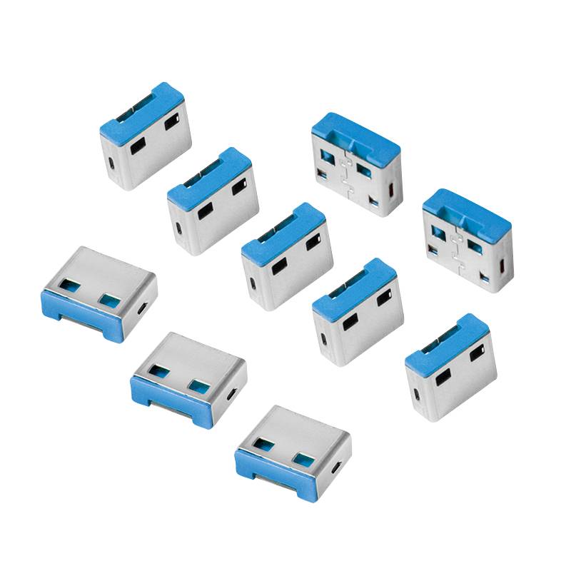 LogiLink - USB-Portblocker - Blau