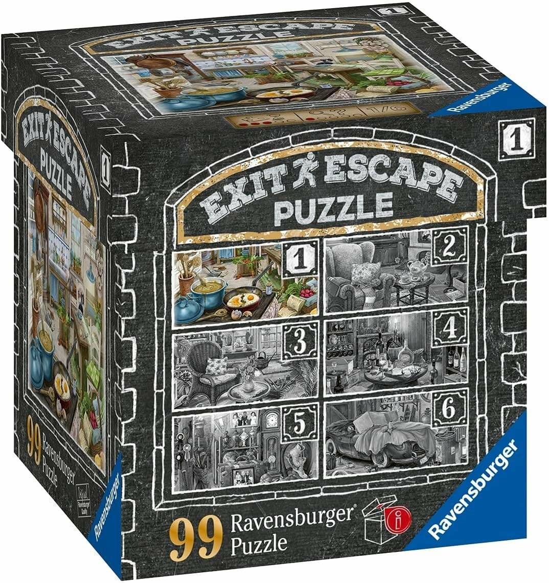 RAVENSBURGER Escape EXIT puzzle Haunted Mansion 1: In der Küche 99 Teile