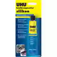 UHU Hochtemperatur-Silikon, schwarz, 80 ml Tube UHU Hochtemperatur-Silikon, schwarz, 80 ml Tube