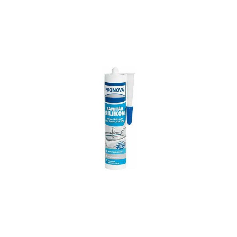 PRONOVA Sanitärsilikon, transparent, 300 ml Kartusche